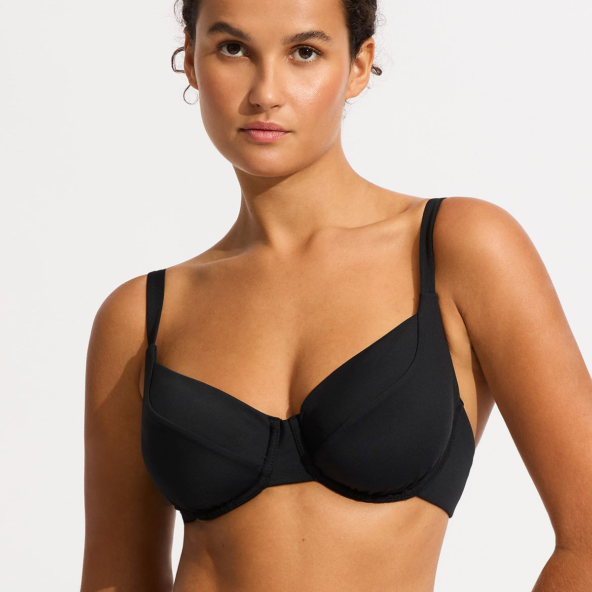 Seafolly SF Collective DD Cup Underwire Bra in Black – Sandpipers