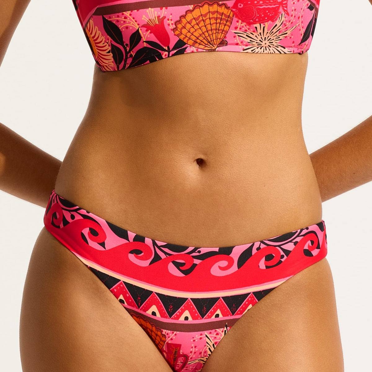 Buy SeafollyWomen's Twist Band Hipster Full Coverage Bikini Bottom Swimsuit  Online at desertcartSeychelles