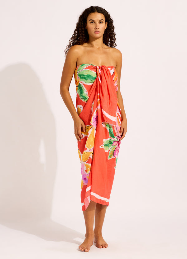 Hothouse Flowers Floral Sarong