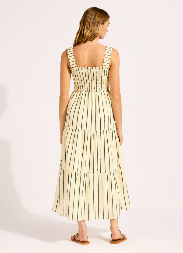Stripe Faithfull Midi Dress