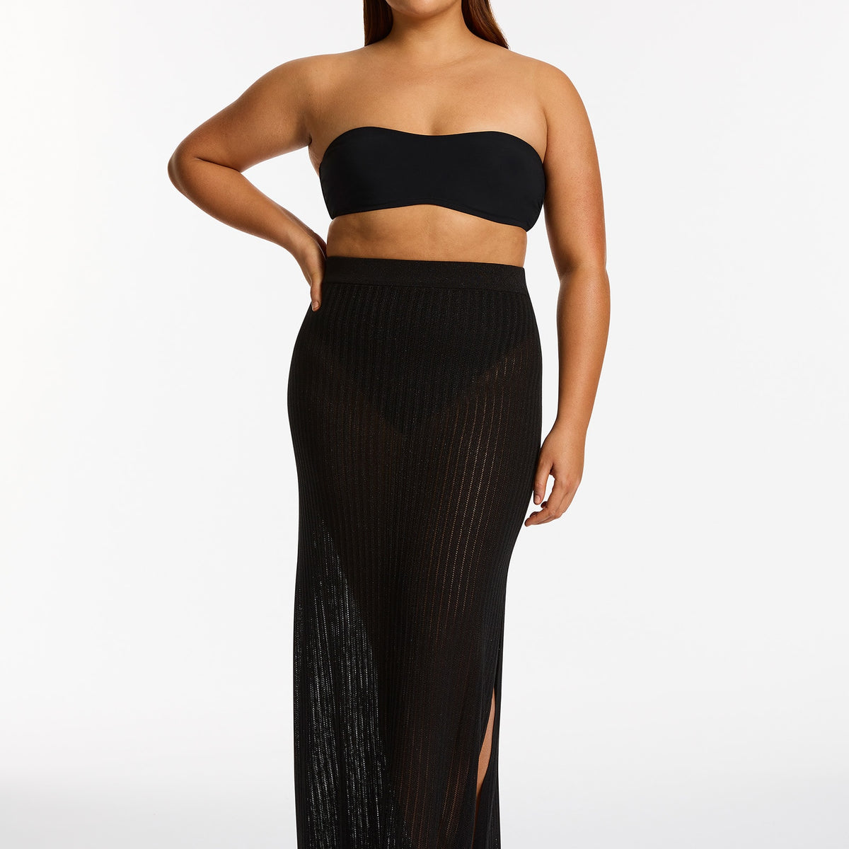 MARSAI BLACK SKIRT SET main image 0