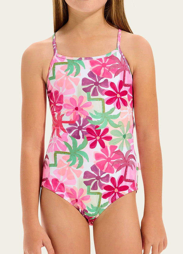 Paradise Tie One Piece Swimsuit