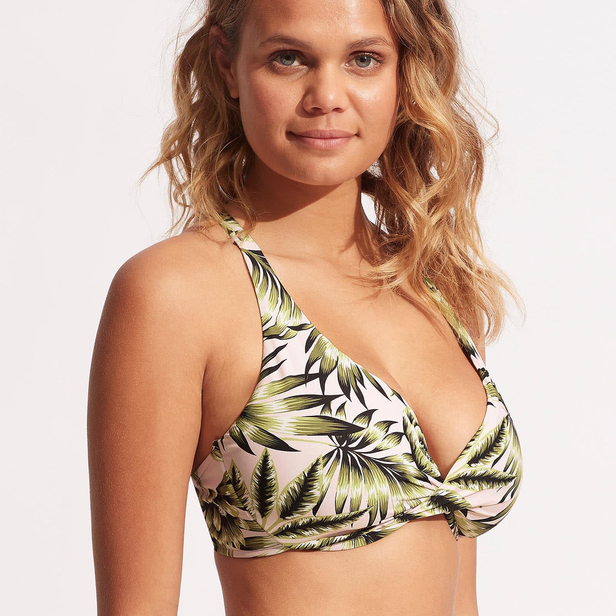 Seafolly SF Collective Wrap Front F Cup Bra in True Navy – Sandpipers