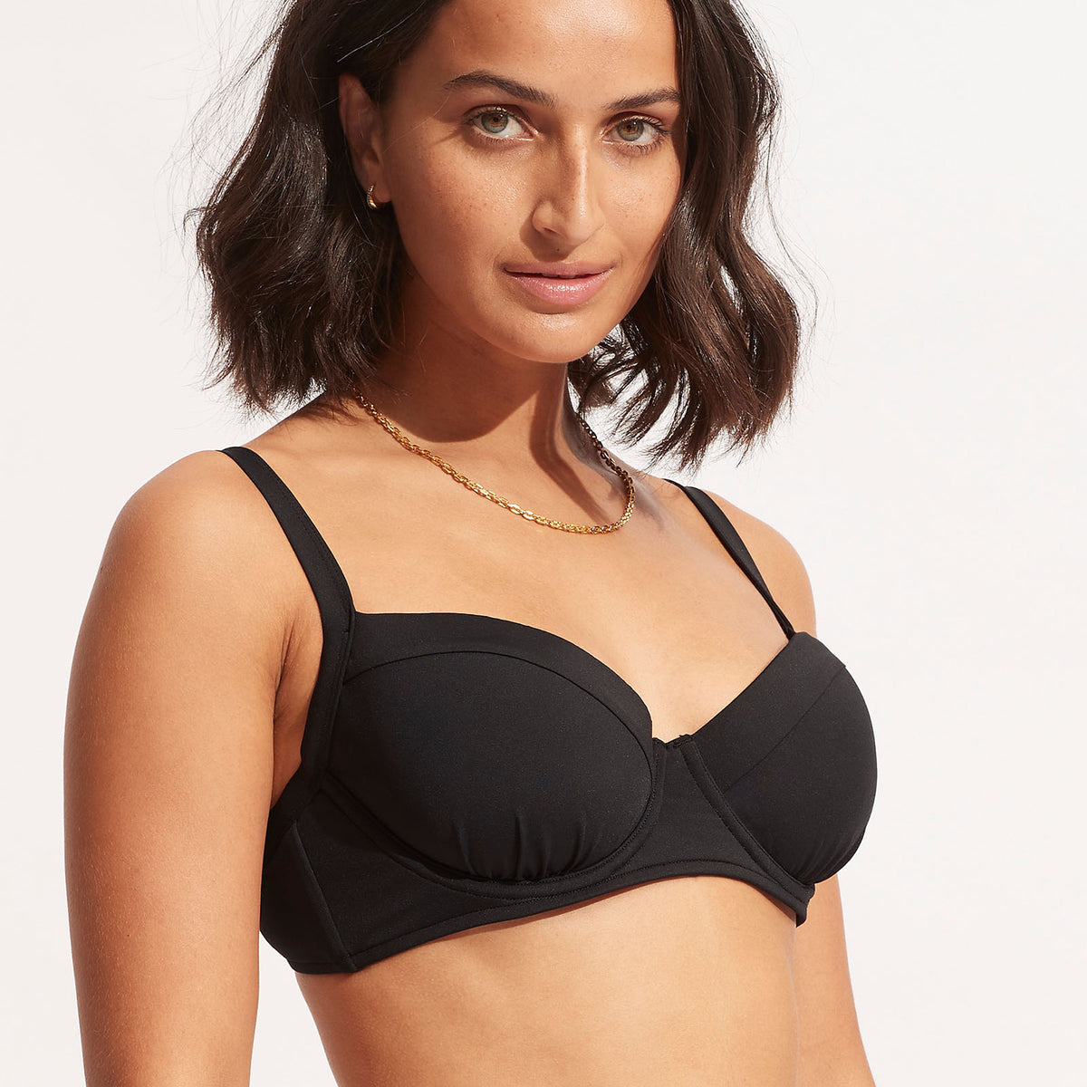 Seafolly Collective DD Cup Underwire Bra - Black – Seafolly US