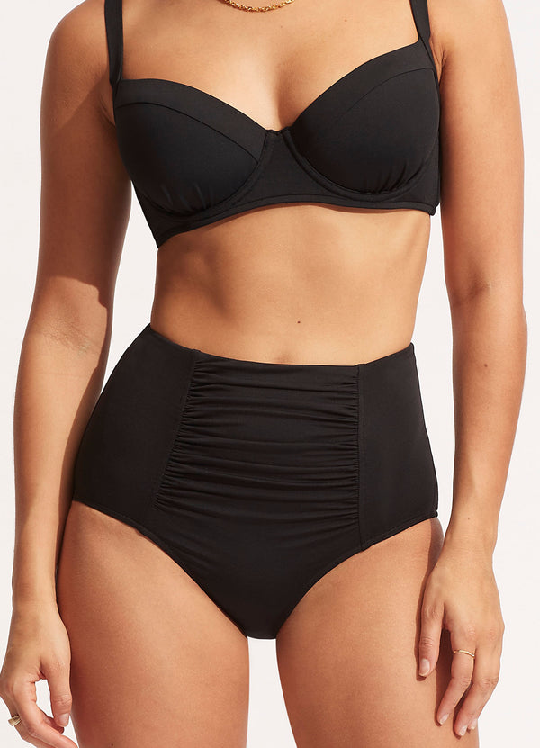 Seafolly Collective High Waisted Pant - Black