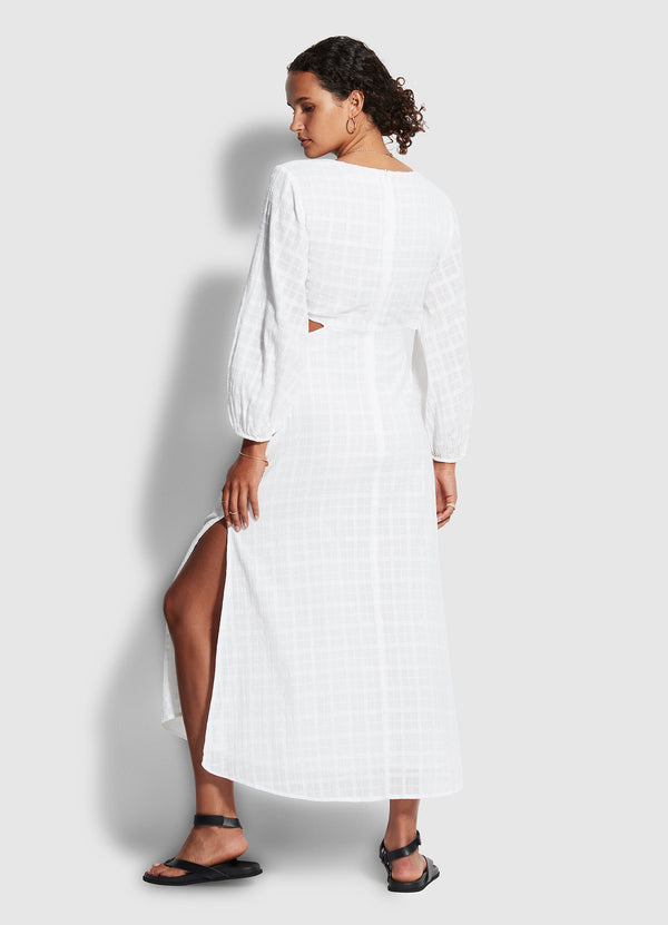 Drifter Cut Out Dress - White