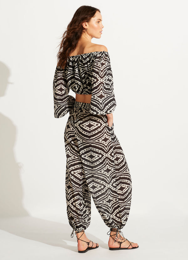 Zanzibar Harem Pant - Black