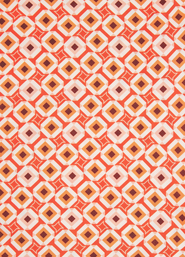 Playa High Leg Trim Pant - Fiamma