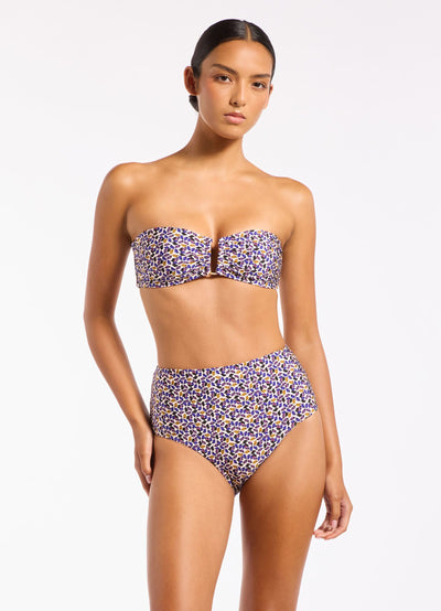 Kaleidoscope U-Trim Bandeau Bikini Top