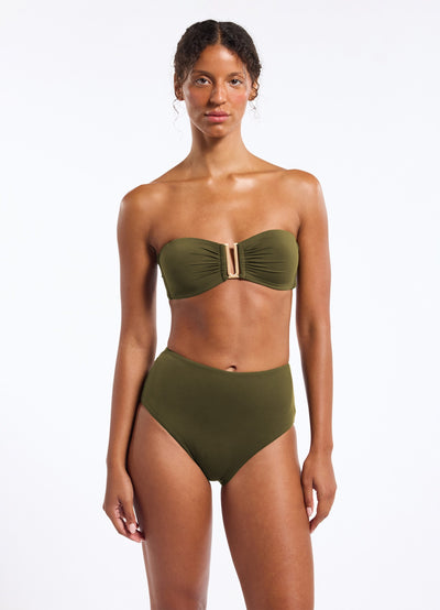 Jetset Smooth U-Trim Bandeau Bikini Top