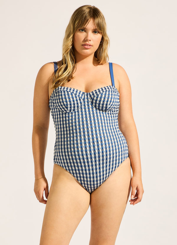 Bella Underwire One Piece - Ultramarine