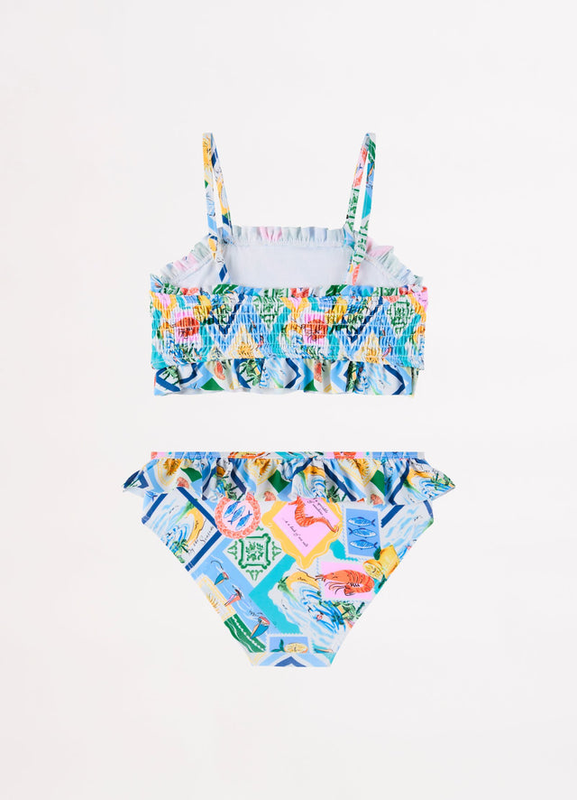 Isle Of Capri Girls Shirred Bikini Capri Seafolly US