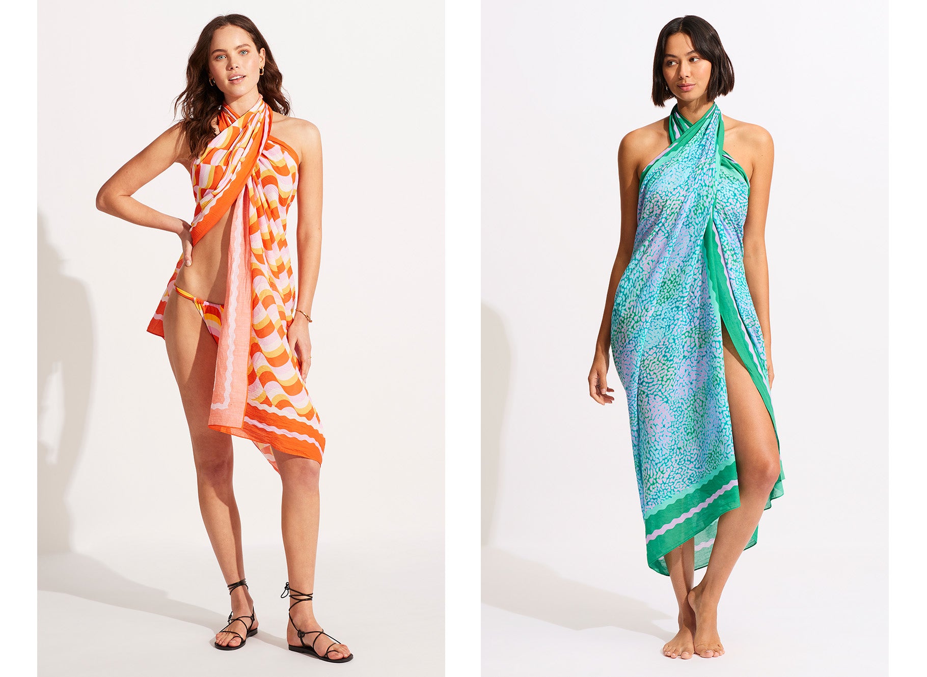 How To Tie A Sarong Beach Sarongs Seafolly US