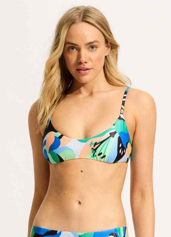 Rio Bralette Bikini Top - Jade