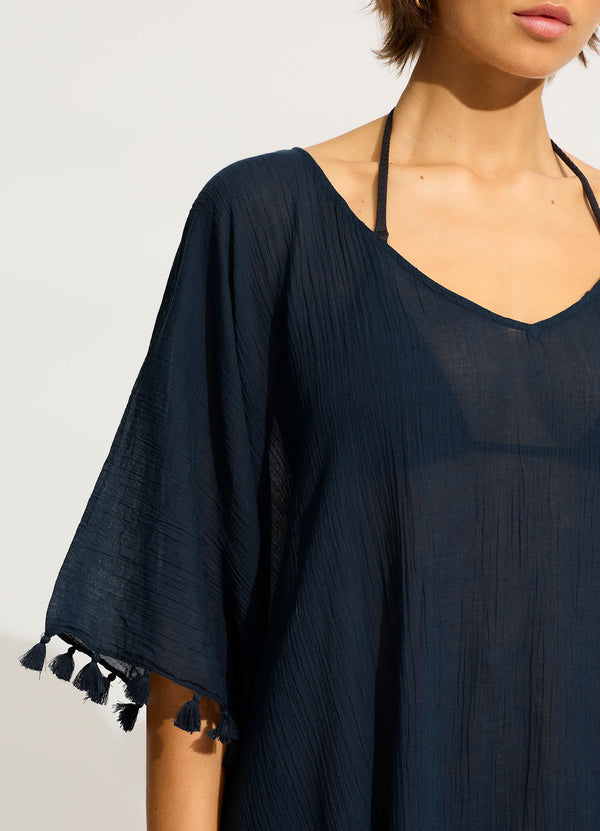 Amnesia Kaftan - Indigo