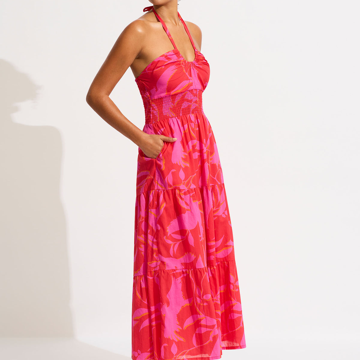 Birds Of Paradise Maxi Dress - Chilli Red – Seafolly US