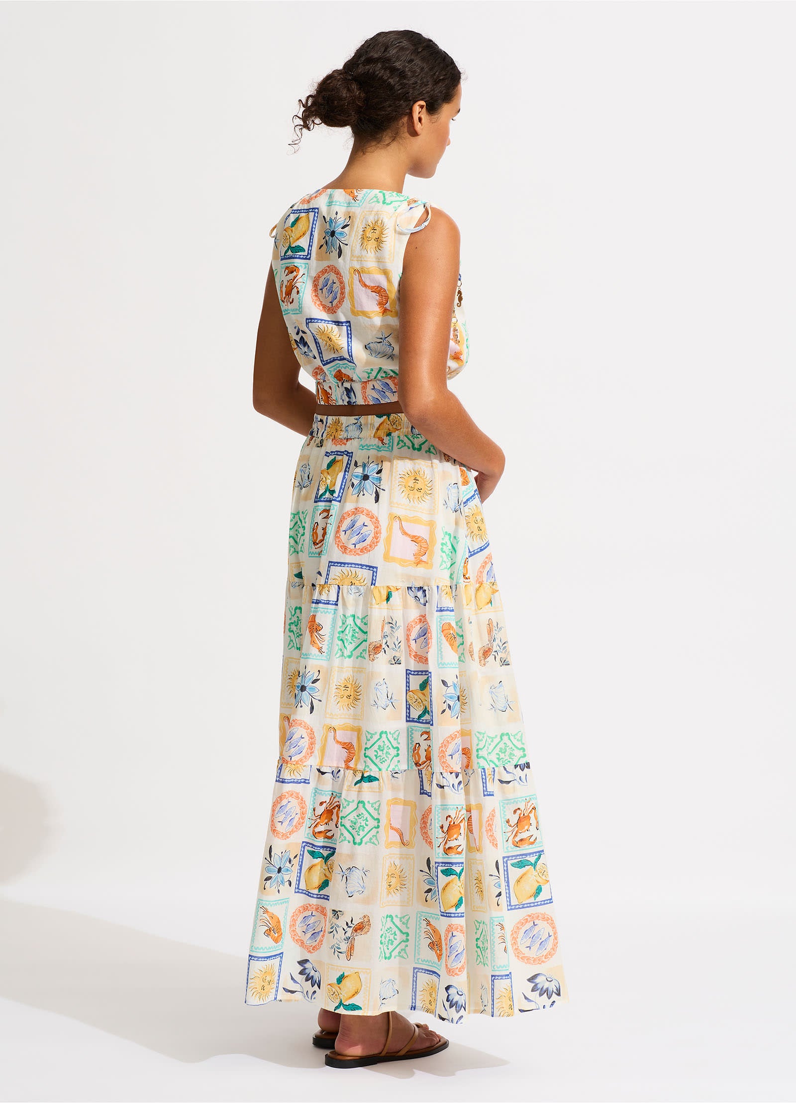 Wish floral hotsell maxi dress