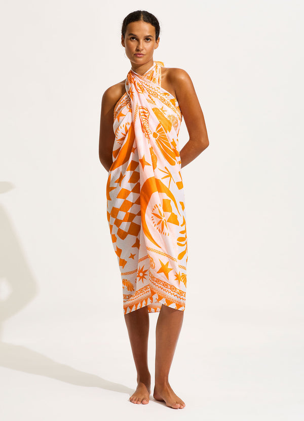 Corfu Sarong - Turmeric