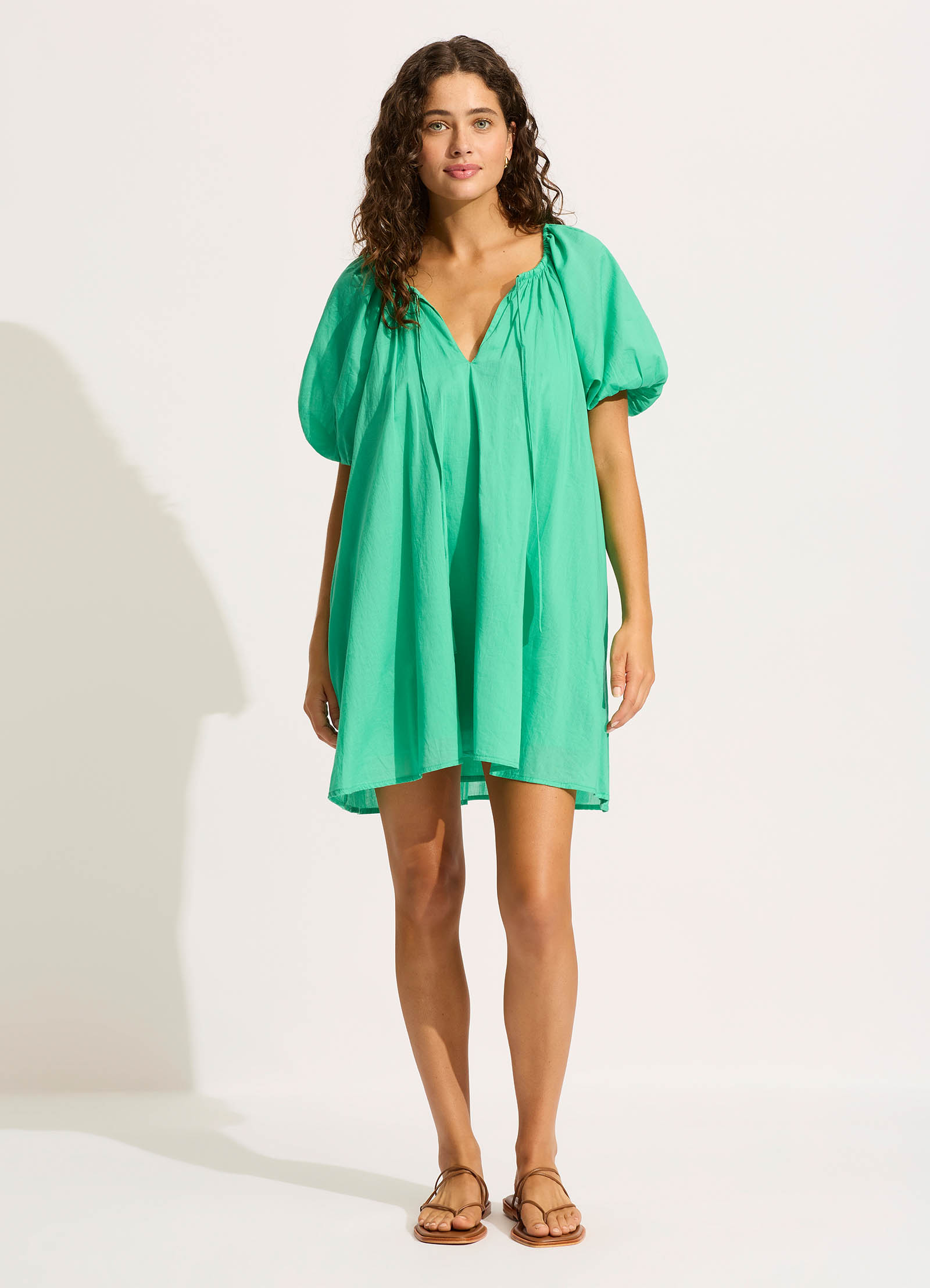 Mini Babydoll Dress - Jade – Seafolly US