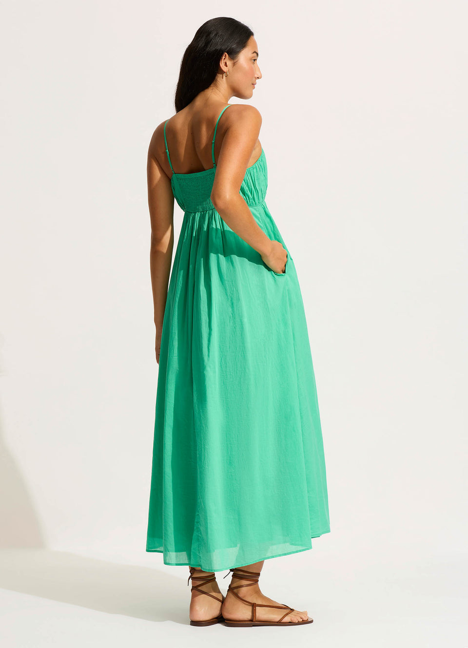 Piped Maxi Dress - Jade Seafolly US Piped Maxi Dress - Jade Seafolly US