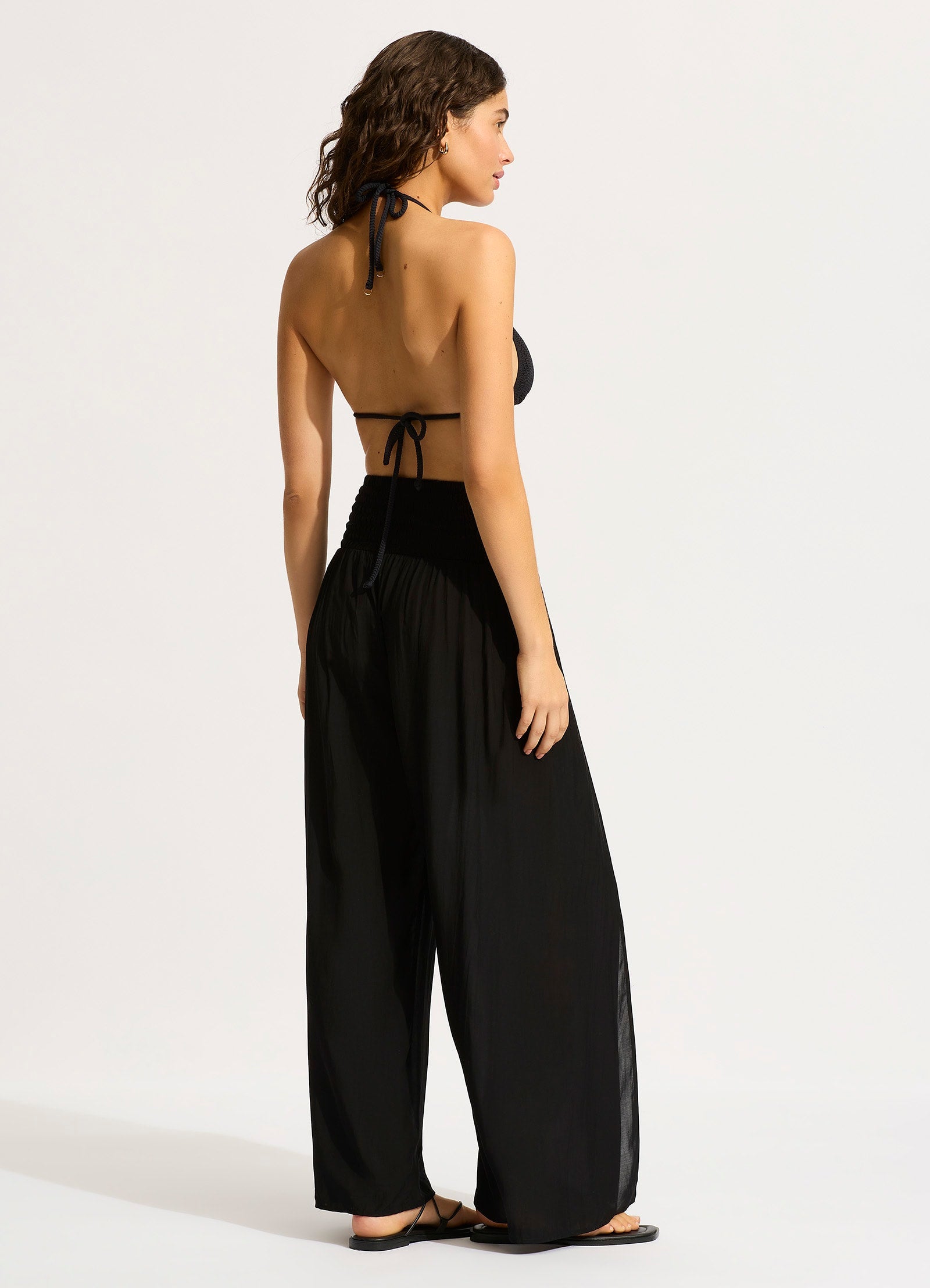 Shirred Waist Wrap Pant – Seafolly US