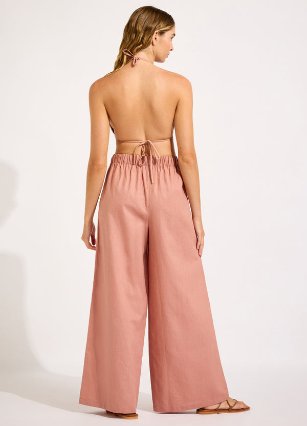 Palermo Drawcord Waist Wide Leg Pant
