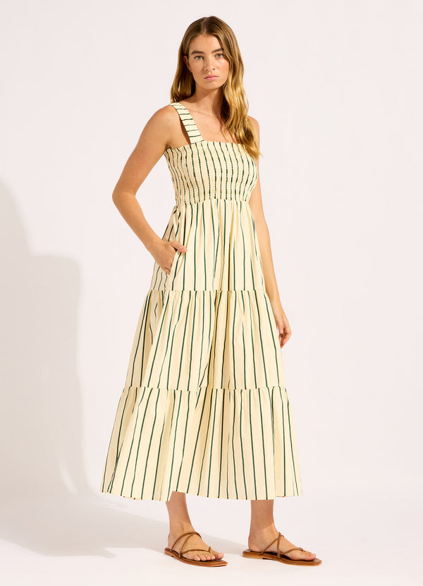 Stripe Faithfull Midi Dress