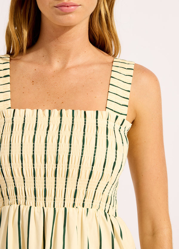 Stripe Faithfull Midi Dress