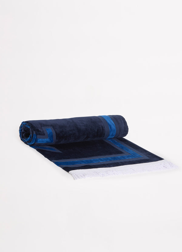 Summer Solstice Towel - True Navy