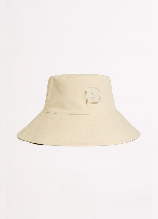 Wave Bucket Hat - Beige