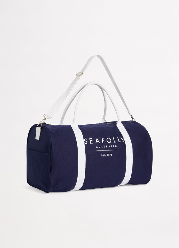 Canvas Duffle Bag - True Navy