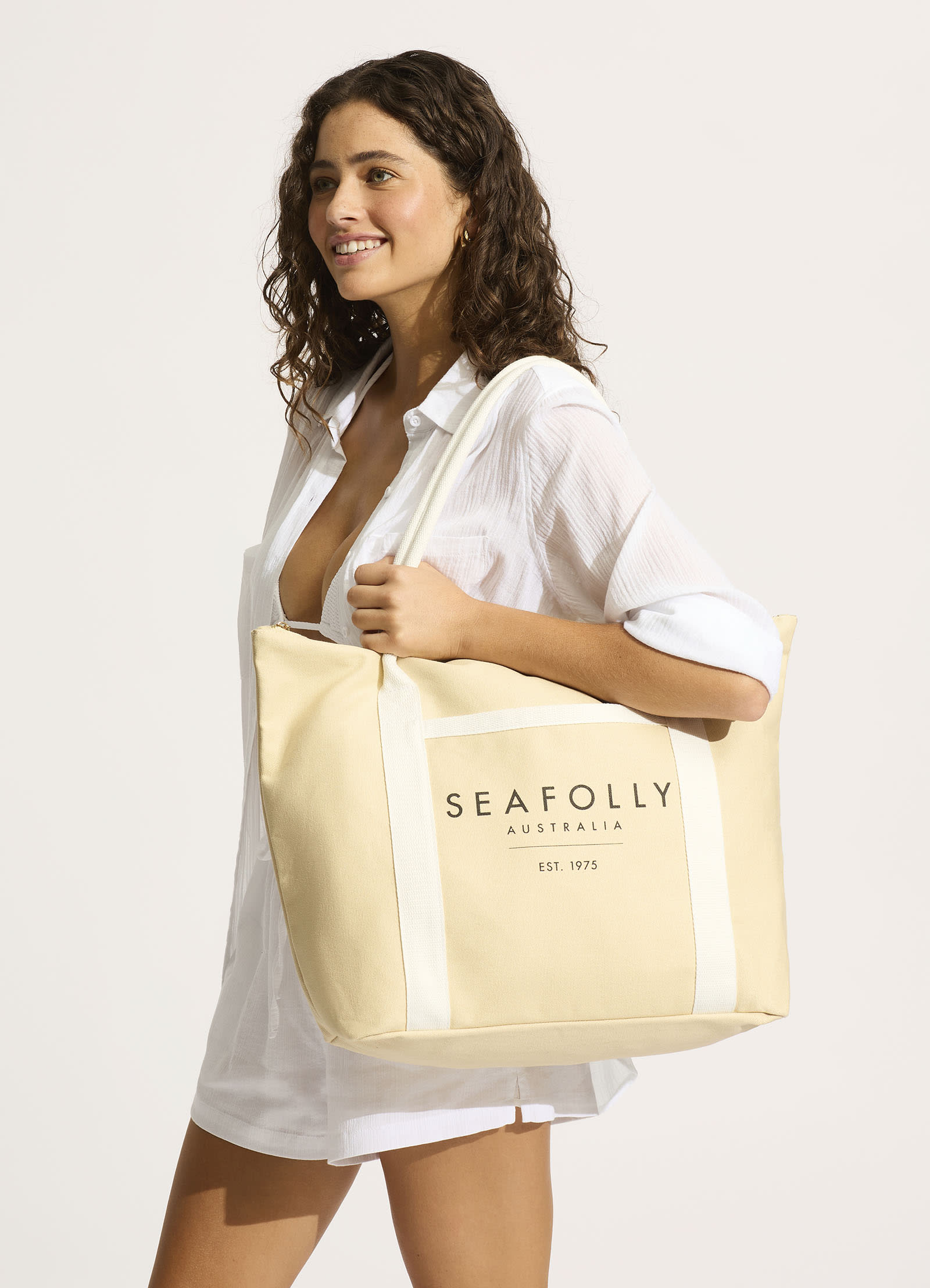 Seafolly oversized beach bag sale