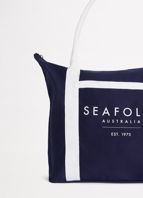 Canvas Tote Bag - True Navy