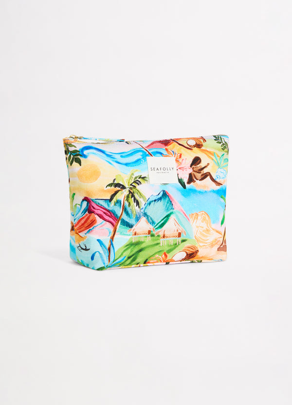 South Pacific Pouch Bag - Turquoise