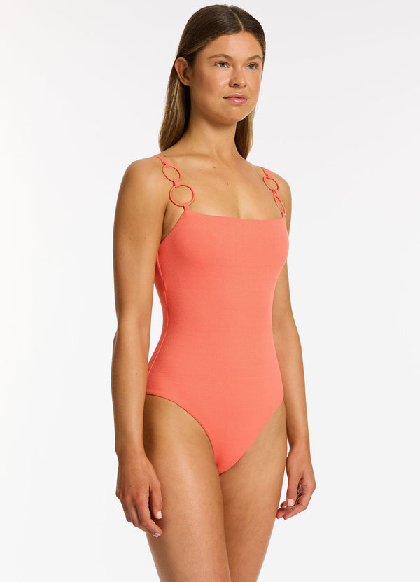 Alessia Tank One Piece - Guava