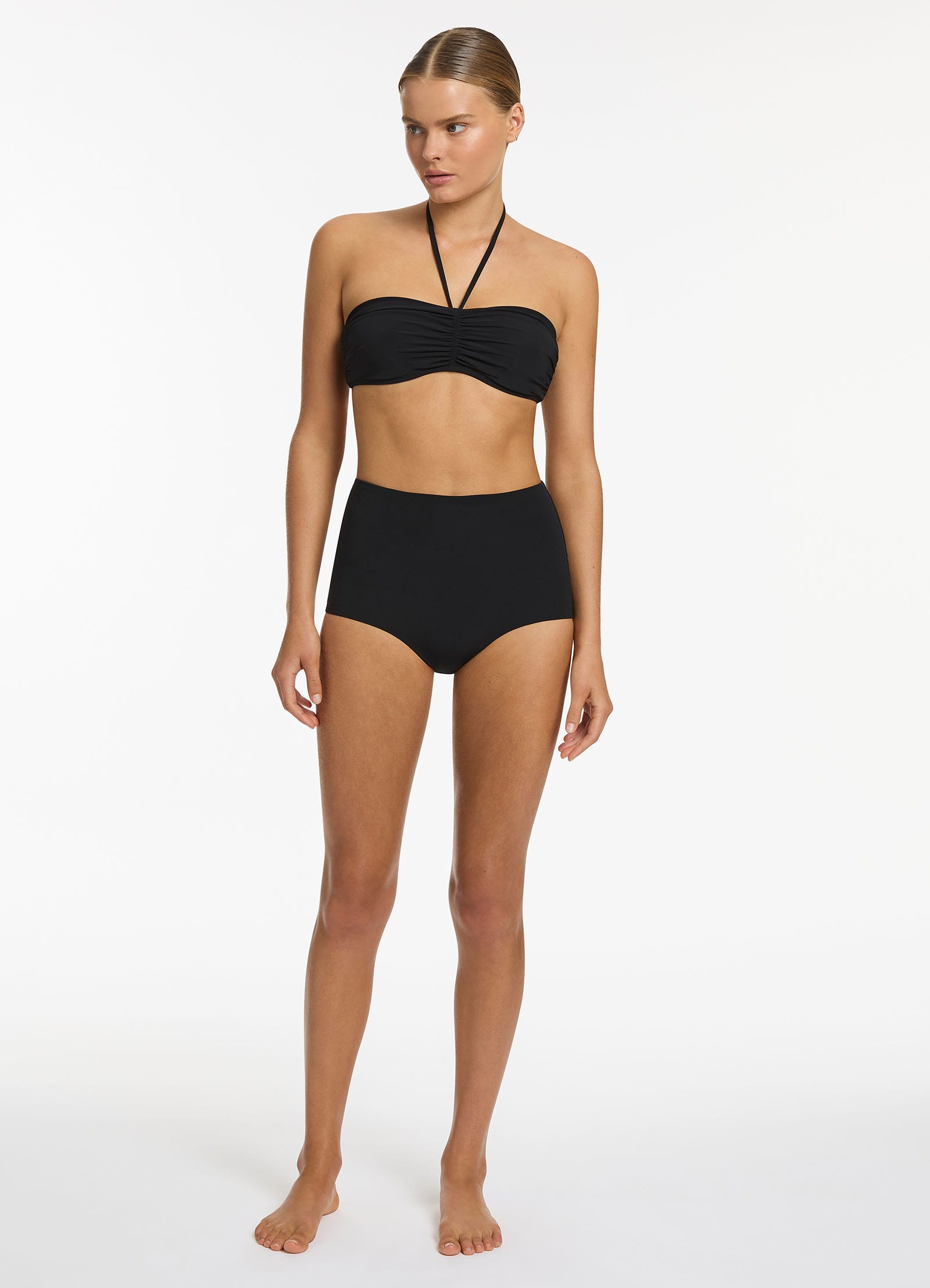 Boyleg high waisted bikini on sale