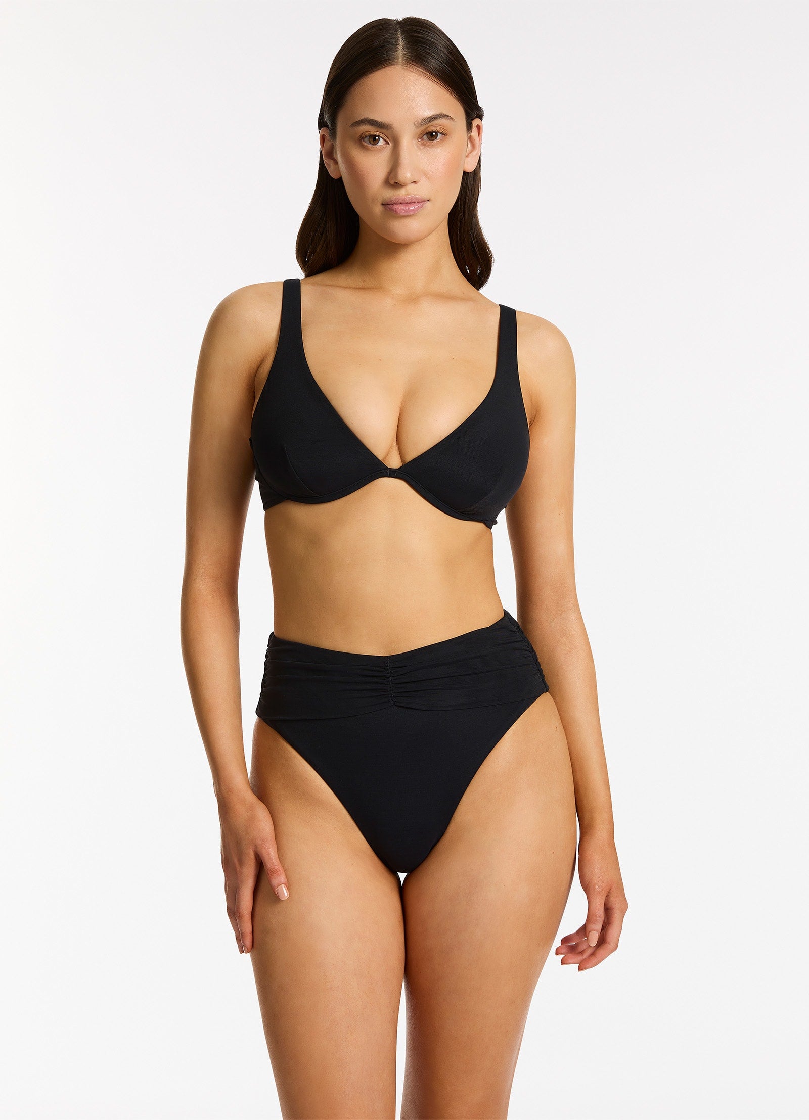 triangle underwire bikini top
