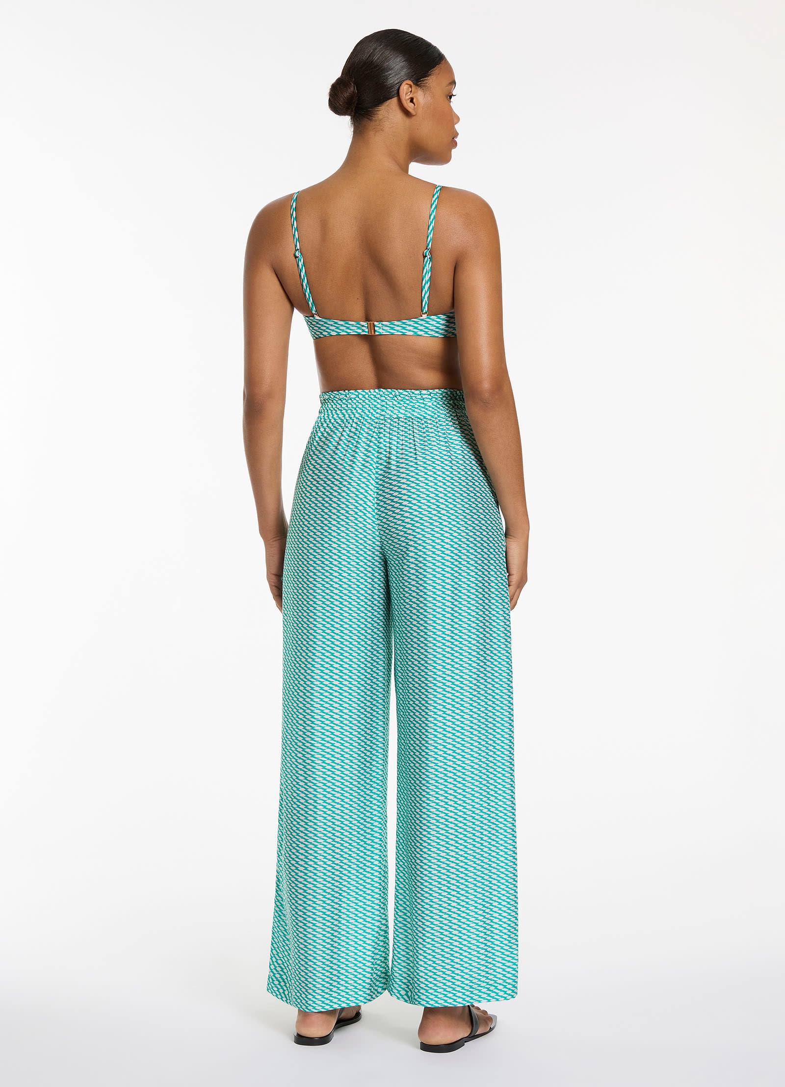 Asceno Wide Leg Pant Mineral Seafolly US