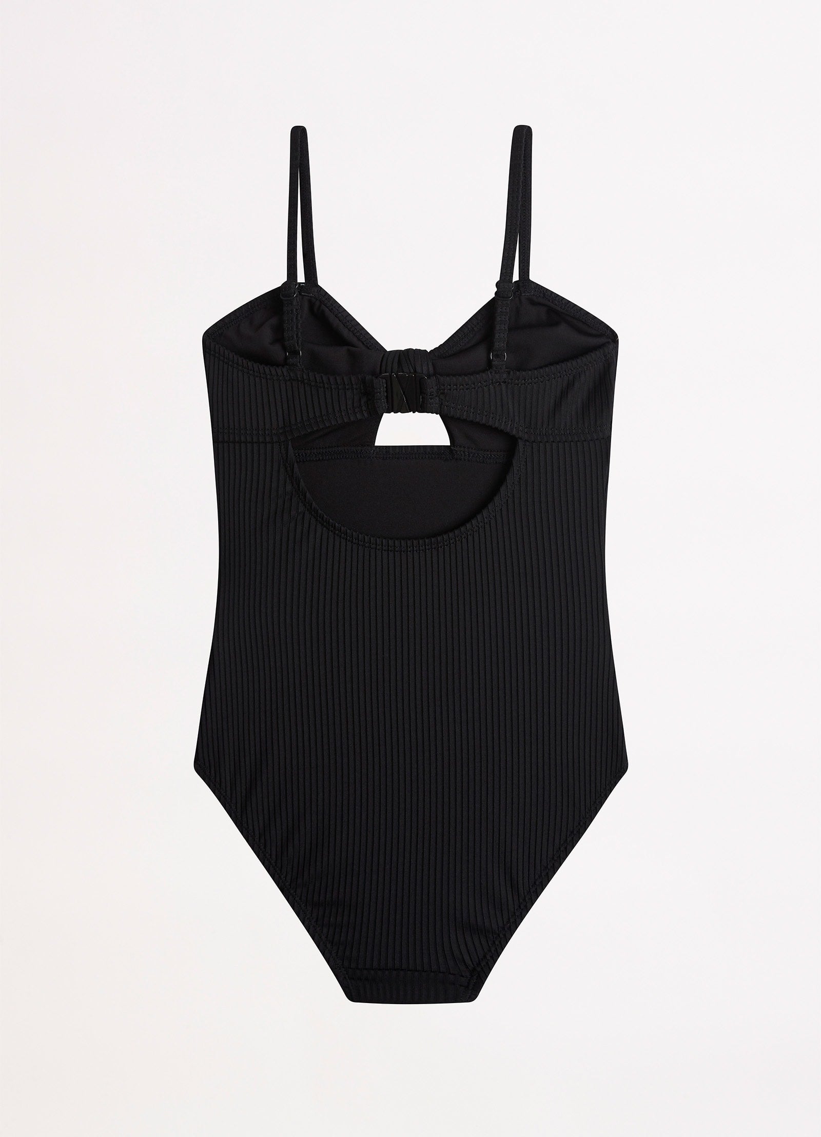 Summer Essential Girls Tie Front One Piece Black Seafolly US