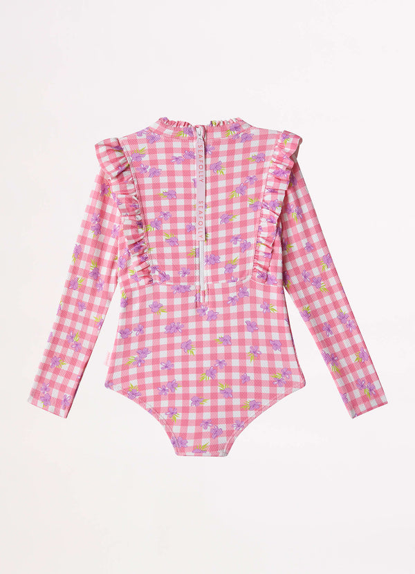 Girls Honolulu L/S Paddlesuit  - Honolulu