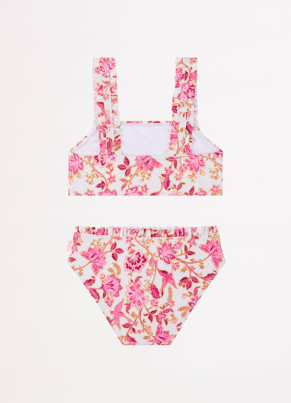 Silk Road Girls Mini Ruffle Bikini - Pink – Seafolly US