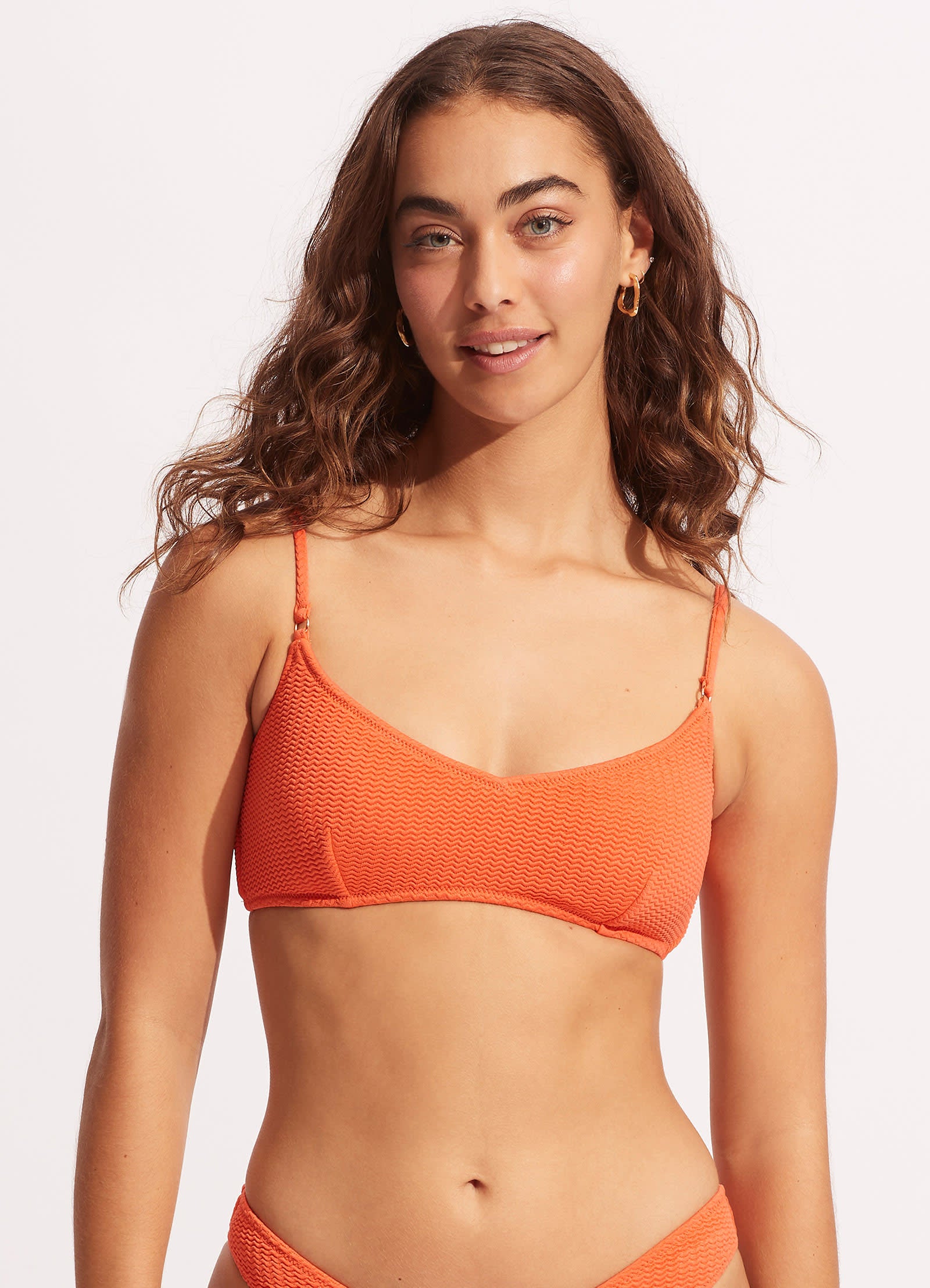 Sea Dive Bralette - Mandarin – Seafolly US