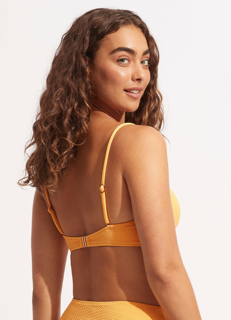 Castaway Twist Front Bralette - Tuscan Sunset – Seafolly US