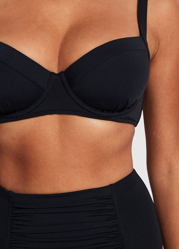 Seafolly Collective DD Cup Underwire Bra - Black – Seafolly US