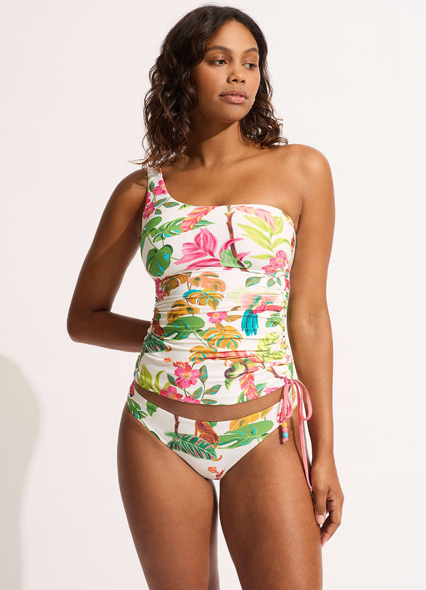 👙 Oiya Women's Halter Tankini Dress Swimwear with Bikini…