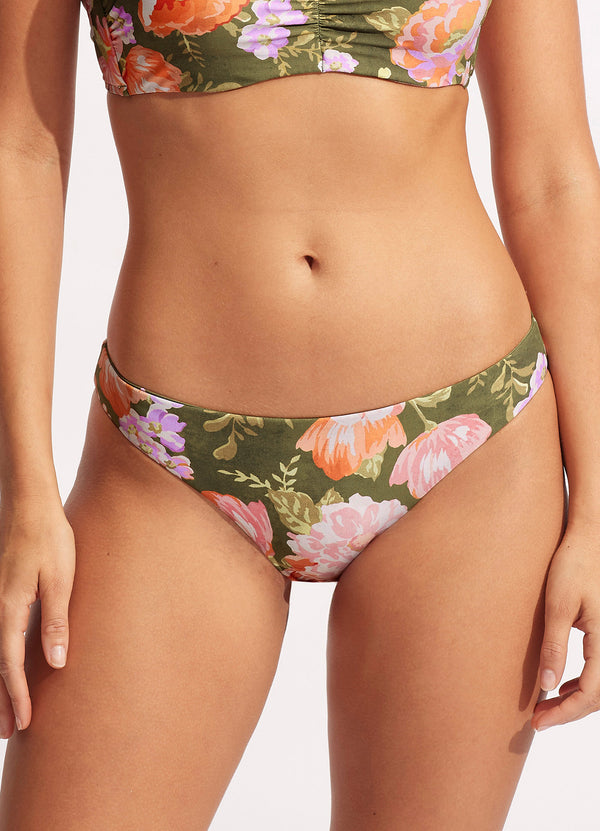 Paradise Garden Reversible Hipster - Avocado