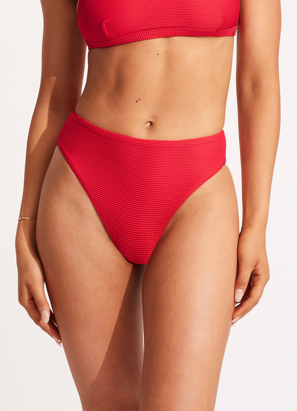 Essentials High Rise Pant - Chilli – Seafolly US