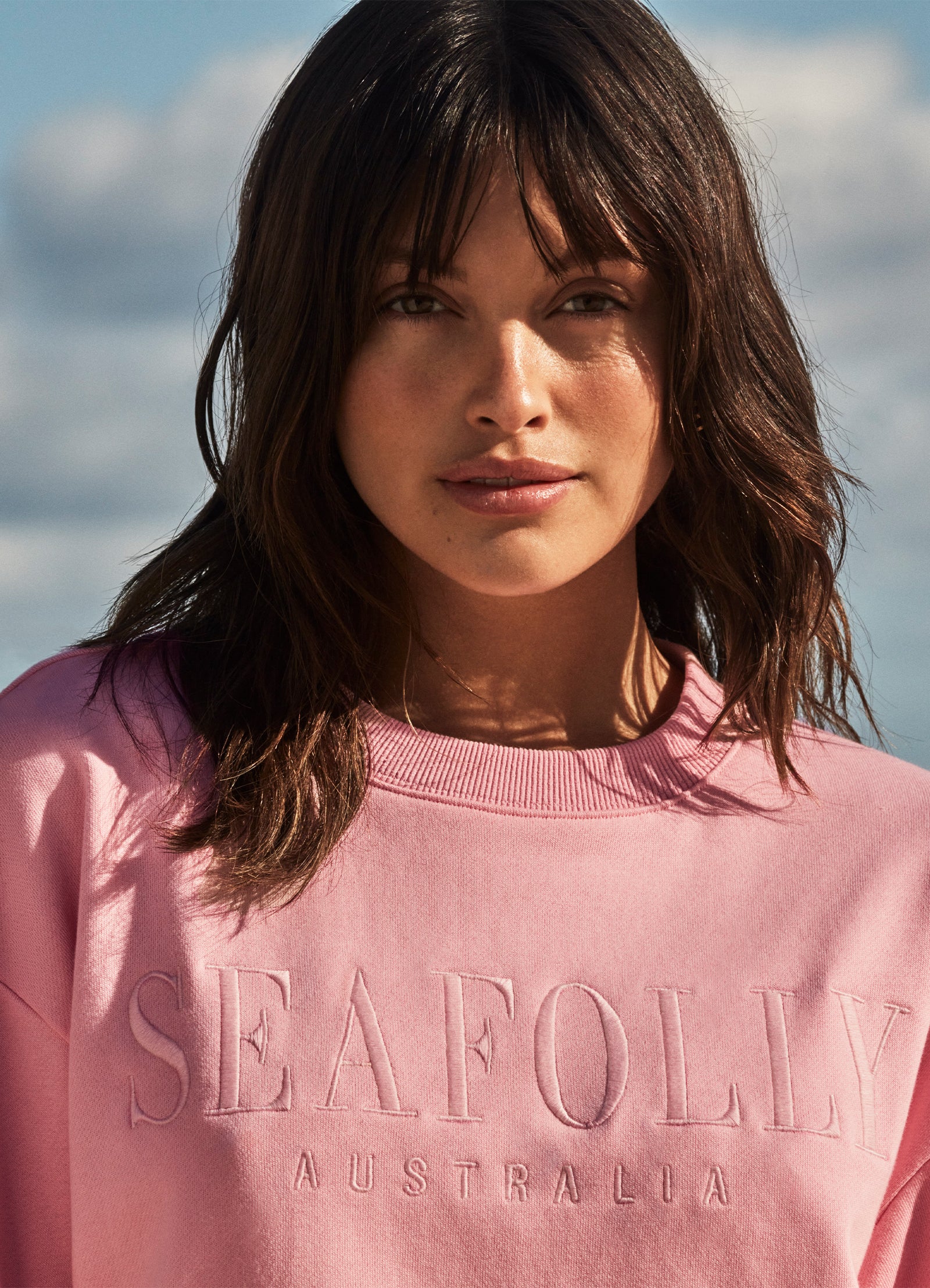 Country road heritage online sweat pink