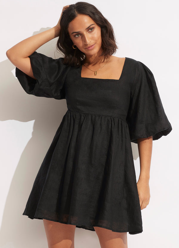 Shoreline Cover Up - Black