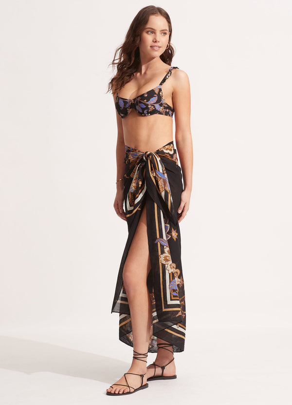 Silk Road Sarong - Black